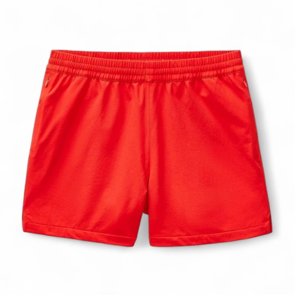 Outdoor Voices RecTrek 4” Shorts Size M Strawberry | Red | Pink Water-Repellent - Picture 1 of 6